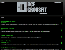 Tablet Screenshot of bcfcrossfit.com